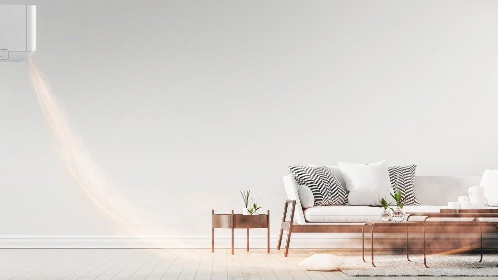 TCL Thermo-X inverteres, Wi-Fi-s split klíma csendes működéssel, energiatakarékos fűtéshez és hűtéshez.