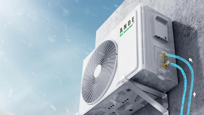 ANDE BASIC+ (AND-F09K) klíma szett – 2,5 kW teljesítményű split modell,WI-FI funkciócval, energiatakarékos működéssel.
