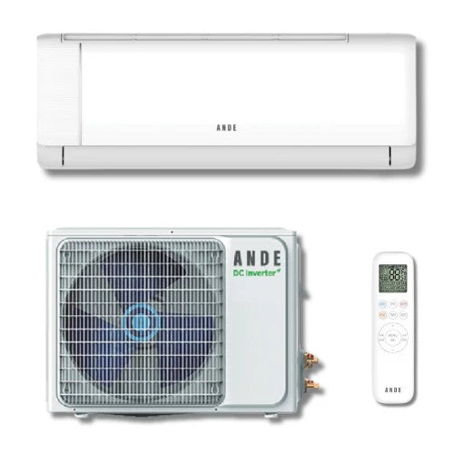 ANDE QUANTUM (AND-Q12HB) split klíma – 3,5 kW teljesítményű fűtésre optimalizált modell csepptálca fűtéssel, Wi-Fi vezérléssel és -25 °C-ig működő téli üzemmóddal

