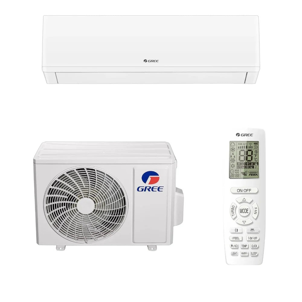 Gree Summer 3,2 kW (GWH12AGB-K6DNA2A) inverteres split klíma – hűtésre optimalizált, energiatakarékos modell, kompakt kialakítással és letisztult dizájnnal, ideális választás lakásokba, nyaralókba és kisebb irodákba.

