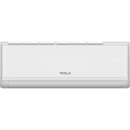 Tesla 3,5 kW inverteres, Wi-Fi-s split klíma energiatakarékos hűtéshez-fűtéshez, csendes működéssel, modern otthonokba.