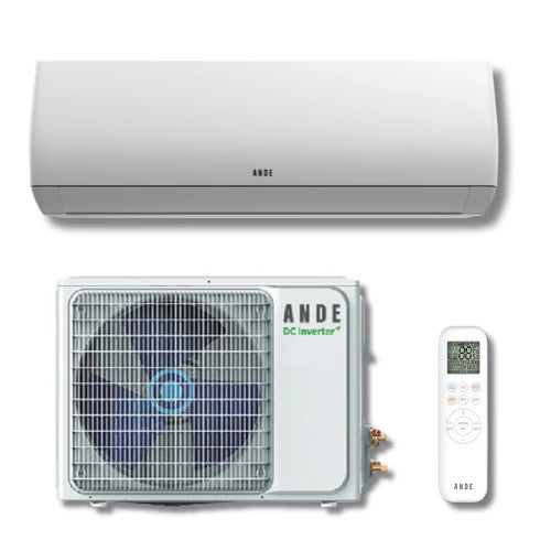ANDE JUPITER UV (AND-J12HB) split klíma – 3,5 kW teljesítményű, UV sterilizálós és csepptálca fűtéses modell, téli fűtésre optimalizált kivitel beépített Wi-Fi vezérléssel

