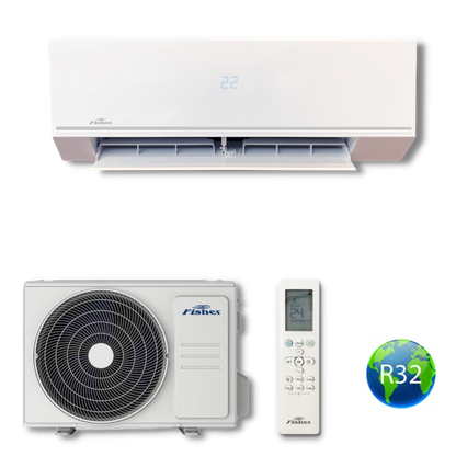 Fisher Comfort Plus klíma, tálcafűtéssel és energiatakarékos technológiával ellátott modell, Wi-Fi vezérlésű