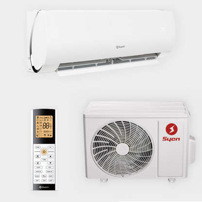 Syen Muse next klíma, tálcafűtéssel és energiatakarékos technológiával,hűtésre-fűtésre alkalmas, Wi-Fi vezérlésű.
